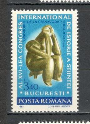 Romania.1981 Congres international de istoria stiintei TR.450 foto
