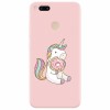 Husa silicon pentru Xiaomi Mi A1, Unicorn Donuts