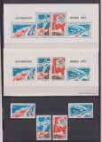 REP. CENTRAFRICANA 1972 COSMOS MI;280-283+BL.7 MNH, Nestampilat