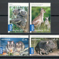 Australia 2009 Mi 3224/27 MNH, nestampilat - Animale salbatice si puii lor