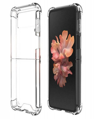 Husa pentru Samsung Galaxy Z Flip 3, Policarbonat Transparent foto