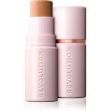 Makeup Revolution Skin Silk Bronzer Stick crema Bronzant&atilde; stick culoare Medium Sunset 4.5 g
