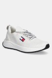 Tommy Jeans sneakers TJM RUNNER KNITTED culoarea alb, EM0EM01580
