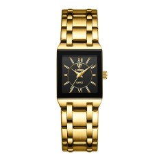 Ceas de dama Liebig Elegant Fashion Luxury Quartz Analog Auriu Negru foto