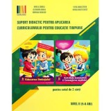 Suport didactic pentru aplicarea curriculumului pentru educatia timpurie. pentru set 2 carti Nivel 2, 5-6 ani - Alexandra Manea