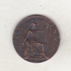 bnk mnd Marea Britanie Anglia farthing 1917