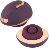 Aparat Masaj Belou &raquo;Rotating Vulva Massager&laquo; 9,9 cm - Violet
