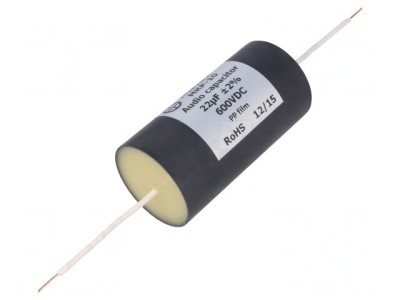 Condensator Polipropilenă 22uF 600VDC THT foto