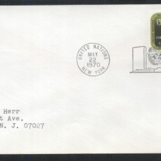 UN New York 1970 Anti cancer campaign Mi.225 FDC UN.059