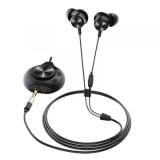 Casti in-ear cu fir Bluedio Li Pro, Placa de sunet 7.1, Difuzor de 13mm, 115dB, 32I , Microfon HD, Jack placat cu aur, Design magnetic, Negru