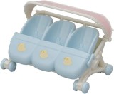 SYLVANIAN FAMILIES-CARUCIOR PENTRU IEPURASI TRIPLETI