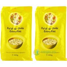 Pachet Fulgi de Ovaz Extra Fini 400g+400g
