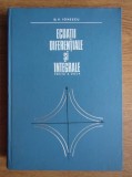 D. V. Ionescu - Ecuatii diferentiale si integrale (1972, editie cartonata)