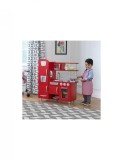 Bucatarie de Jucarie cu Accesorii din Lemn Red Vintage Kidkraft