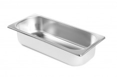 Cuva pentru inghetata, inox, 802038, 5 L, 360 x 165 x 120 mm foto