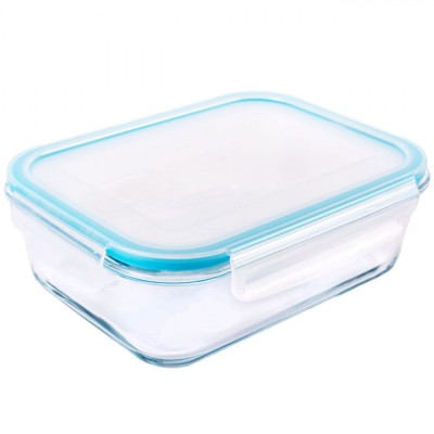 Caserolă Sticlă, Capacitate 1.5L, 23x23x7.5 cm, Transparent, Cu Capac Siguranță foto