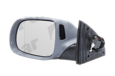 Oglinda exterioara Audi Q7 (4l), 09.2009-2014, partea Dreapta, culoare sticla crom, sticla convexa, carcasa grunduita, cu incalzire, ajustare electri foto