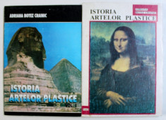 ISTORIA ARTELOR PLASTICE de ADRIANA BOTEZ CRAINIC , VOL. I - II , 1996 - 1997 foto