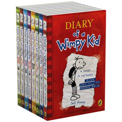 Diary Of A Wimpy Kid: 8 Book Collection,3 Zile - Editura Penguin foto