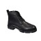 Ghete barbati, casual, din piele naturala, fermoar, imblanite, VIK215N