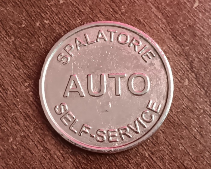 M3C1 115 - Jeton de colectie - AUTO /SELF SERVICE7EXPERTCLEAN