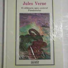 O CALATORIE SPRE CENTRUL PAMANTULUI - Biblioteca Adevarul - JULES VERNE - carte noua sigilata