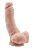 Realiste cu testicule - Get Real Dildo 20 cm cu Testicule - Natural