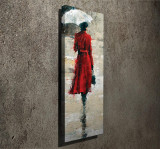 Cumpara ieftin Tablou Canvas Symphony, Multicolor, 80x30 cm