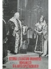 Virgil Bradateanu - Istoria literaturii dramatice romanesti si a artei spectacolului (Editia: 1979) foto