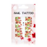 Abțibilduri pe bază de apă &ndash; Flowers &ndash; A159, INGINAILS