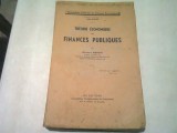 THEORIE ECONOMIQUE DES FINANCES PUBLIQUES - MAURICE MASOIN