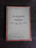 FILOSOFIE SI POESIE. FILOSOFI SI POETI - CATRE O CONCEPTIE ESTETICA A LUMII - TUDOR VIANU