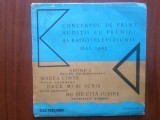 Concertul de Prime auditii Premii Radioteleviziunii 1967 disc single vinyl pop, Electrecord