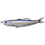 Swimbait LIVE TARGET Hollow Body Shiner Walking Bait, Metallic Blue Shiner, 11.5cm, 14g