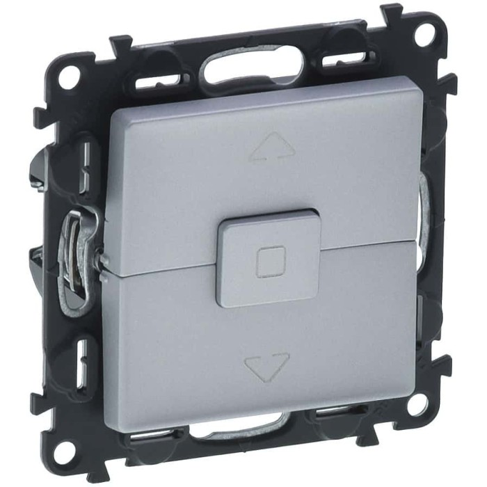 Intrerupator jaluzele Legrand Valena Life aluminiu 752329