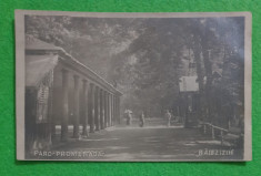 Carte postala Baile Zizin Parcul Promenada foto