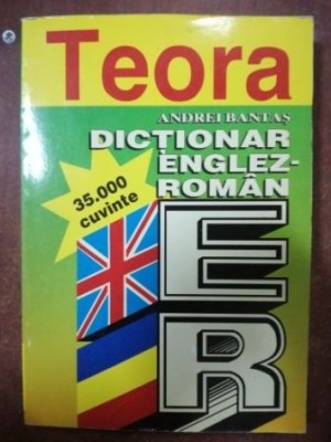 Dictionar englez-roman- Andrei Bantas foto