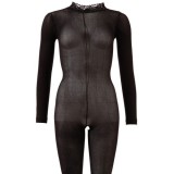 Catsuit-uri - Mandy Mystery Catsuit cu Maneci Lungi - Small-Medium