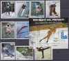 DB1 Olimpiada Iarna Lake Placid Medaliati 1980 Paraguay 9 v. + SS MNH, Nestampilat