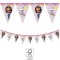 Set de petrecere fata de masa, benner 230 cm si coifuri