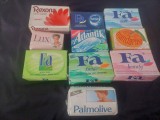 Sapun vintage sigilat de colectie-Marca PALMOLIVE-FA FRESC-LUX-FA-FA BEAUTY-FA SOFT-FA SPORT-REXONA-ATLANTIK-MANDARINE,SAPUN VINTAGE de colectie