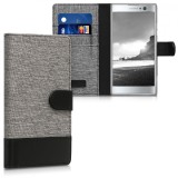 Husa pentru Sony Xperia XA2, Textil, Gri, 44295.22, Kwmobile