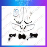 Lumini ambientale Mercedes W176/A/B/CLA/GLA, control OEM sau telefon