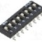 Intrerupator DIP, 2 pozitii, montare SMT, 8 sectiuni, ECE - ESD108LTZ
