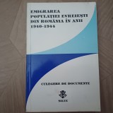 EMIGRAREA POPULATIEI EVREIESTI DIN ROMANIA &Icirc;N ANII 1940-1944-1993 S2.