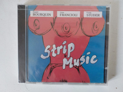 CD: Daniel Bourquin, L&amp;eacute;on Francioli, Fredy Studer &amp;ndash; Strip Music, Free Jazz foto