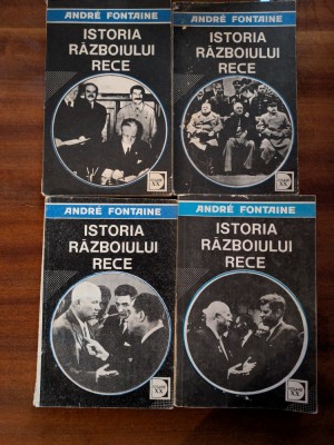 Istoria razboiului rece de Andre Fontaine, 4 volume foto