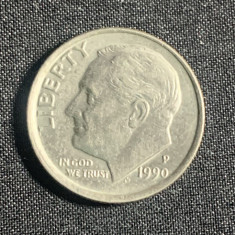 Moneda One Dime 1990 USA