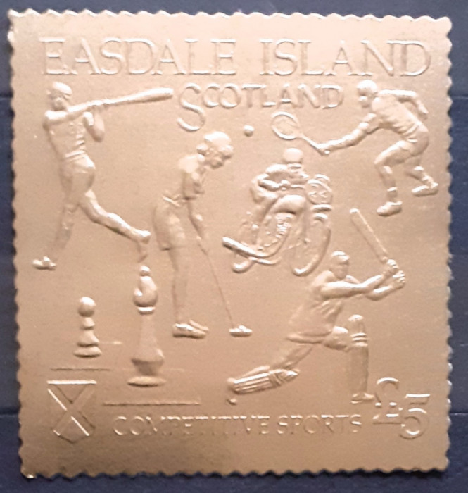 Easdale island , sah,tenis, ciclism, competiti sportive, foita aur Gold