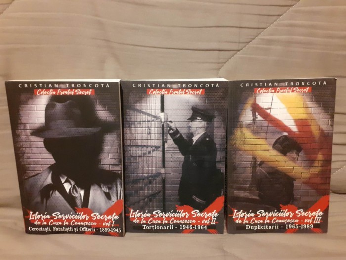 ISTORIA SERVICIILOR SECRETE-CRISTIAN TRONCOTA (3 VOL)